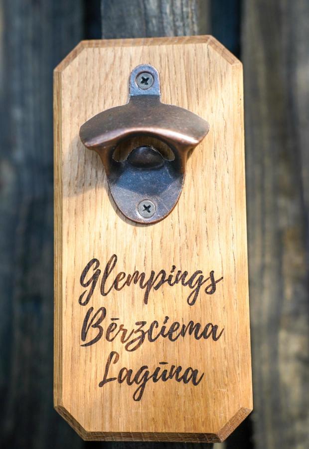 Glempings Berzciema Laguna Bērzciems Dış mekan fotoğraf